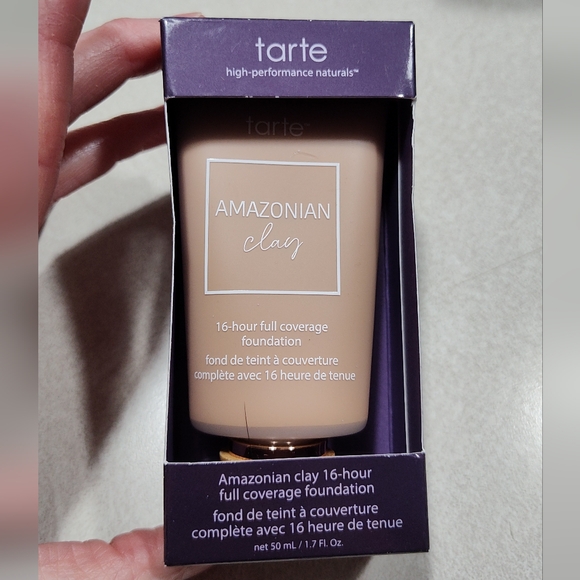 tarte Other - Tarte Amazonian Clay 16hrs Full Coverage Foundation - 47H Tan/Deep Honey…